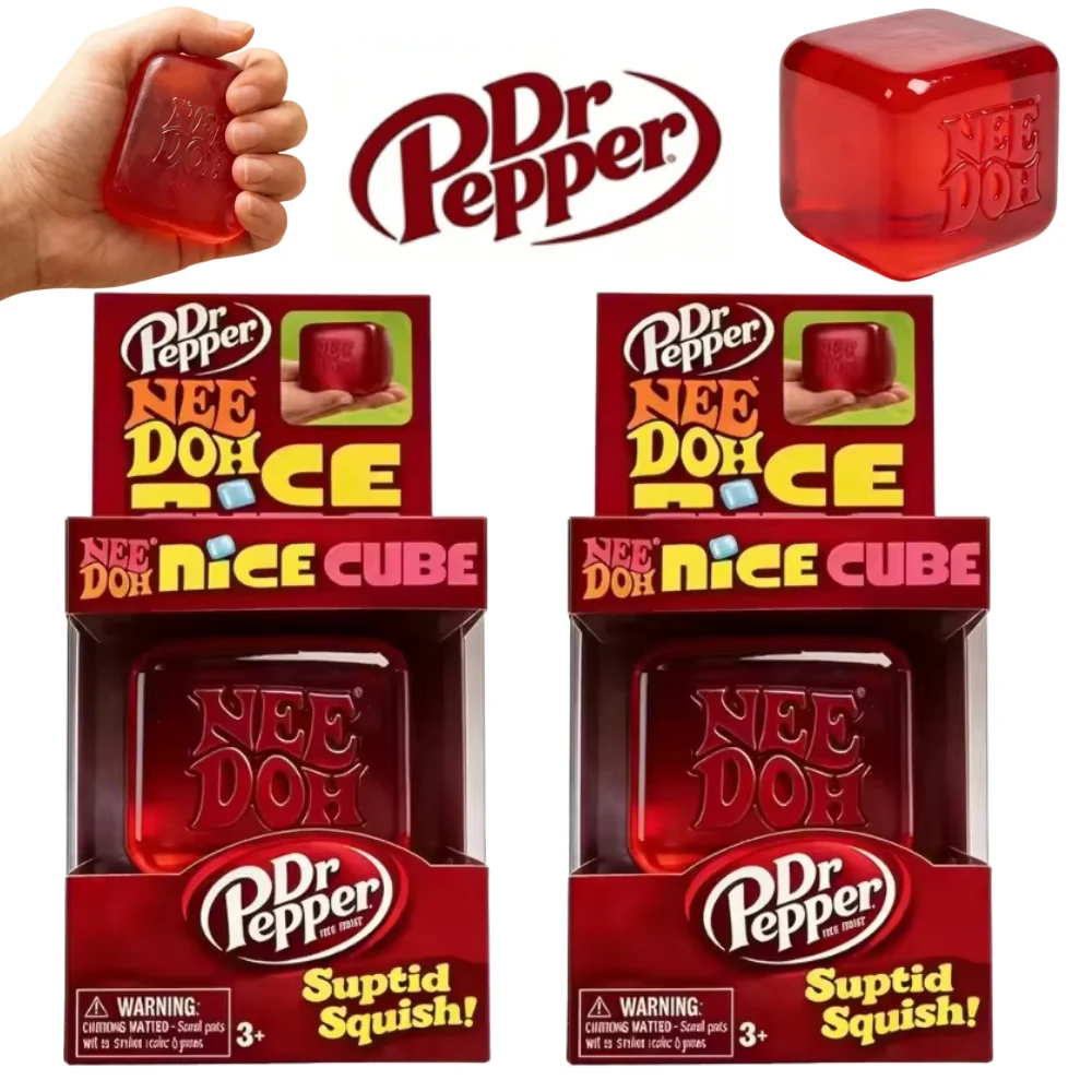 Fidget Cube Original - Dr Pepper X NeeDoh, Mainan Sensorik