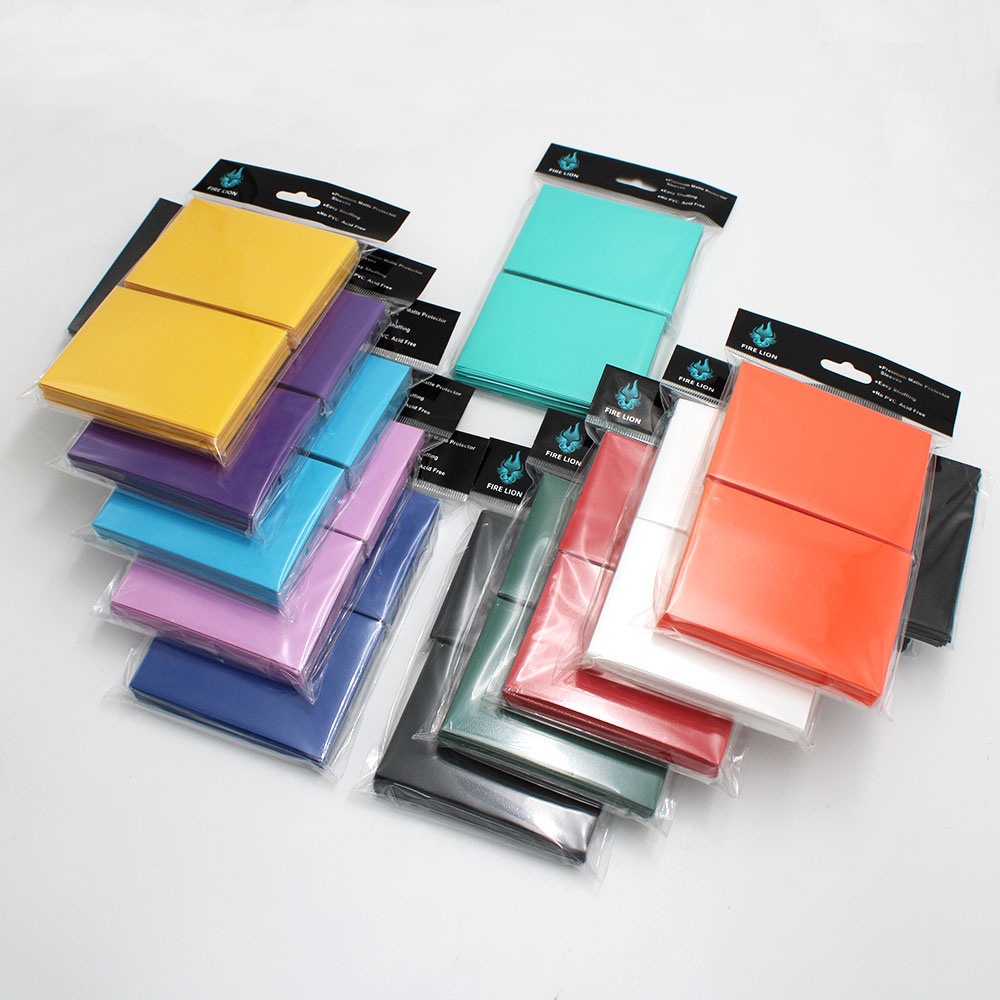 Card Penny Sleeve - 50/100 Buah 66X91Mm Matte Ukuran Standar