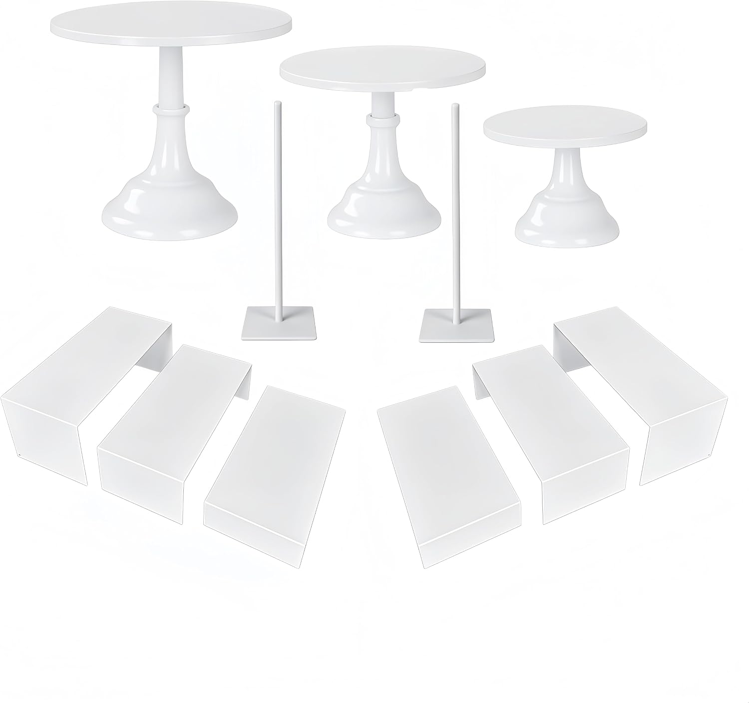 Set Peralatan Penyajian Kue da - Display Risers Set ulasan dan harga