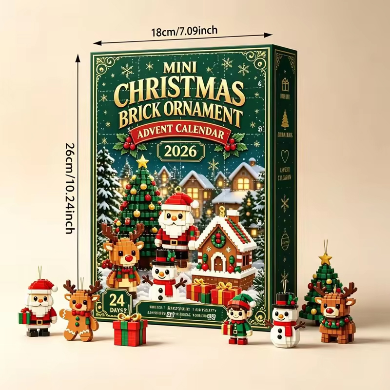 Kalender Hitung Mundur Dekoras - Building Block Mini ulasan dan harga