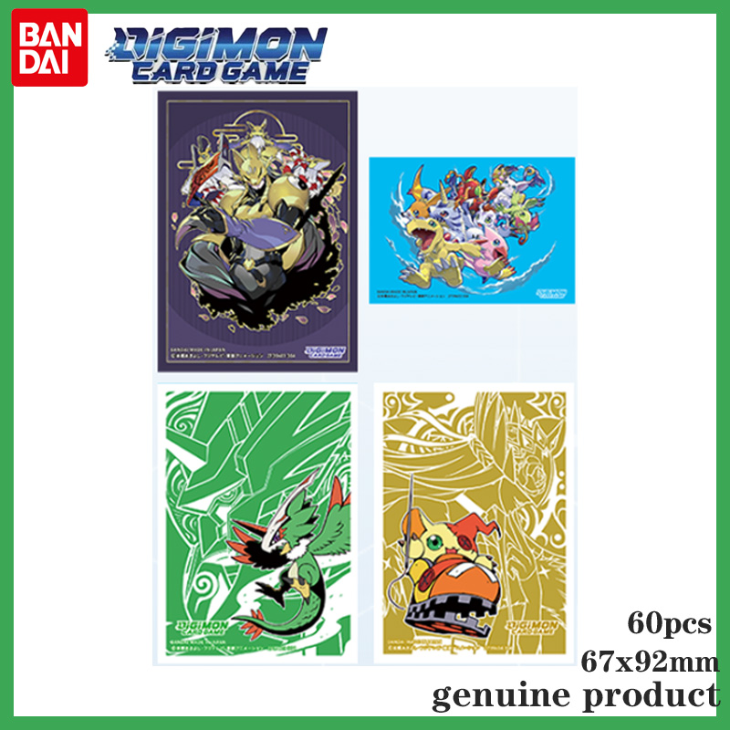 Sleeve Kartu Digimon 60pcs Set - Card Penny Sleeve ulasan dan harga