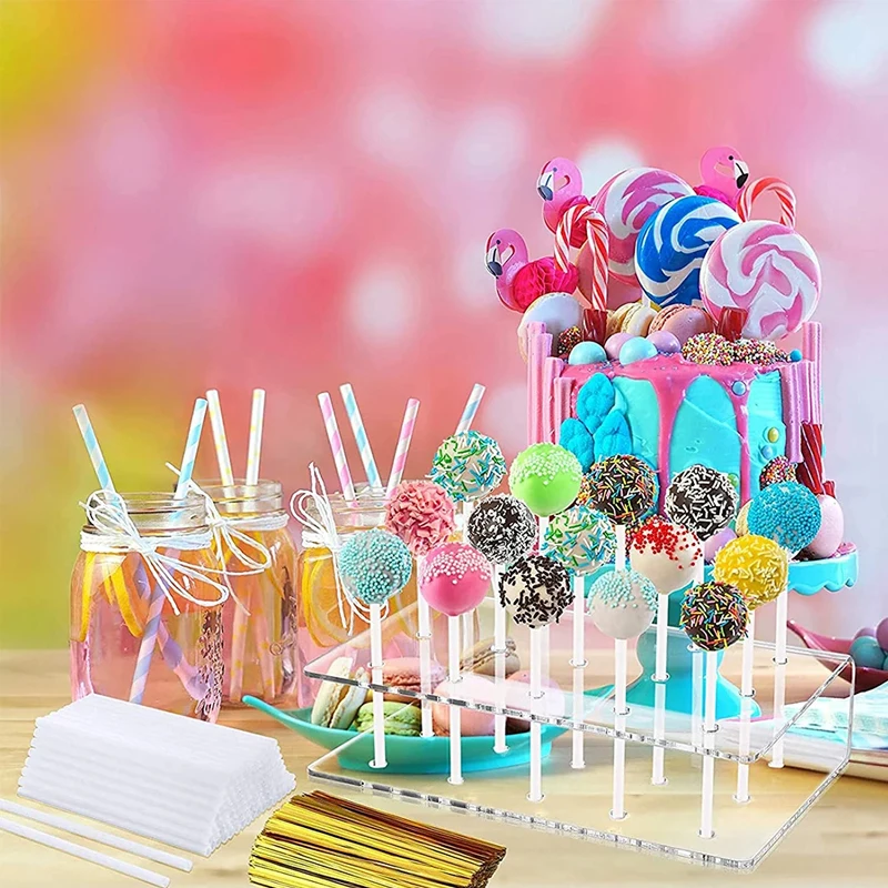 Stand kue lubang Pop permen ta - Pop Display Shelf ulasan dan harga