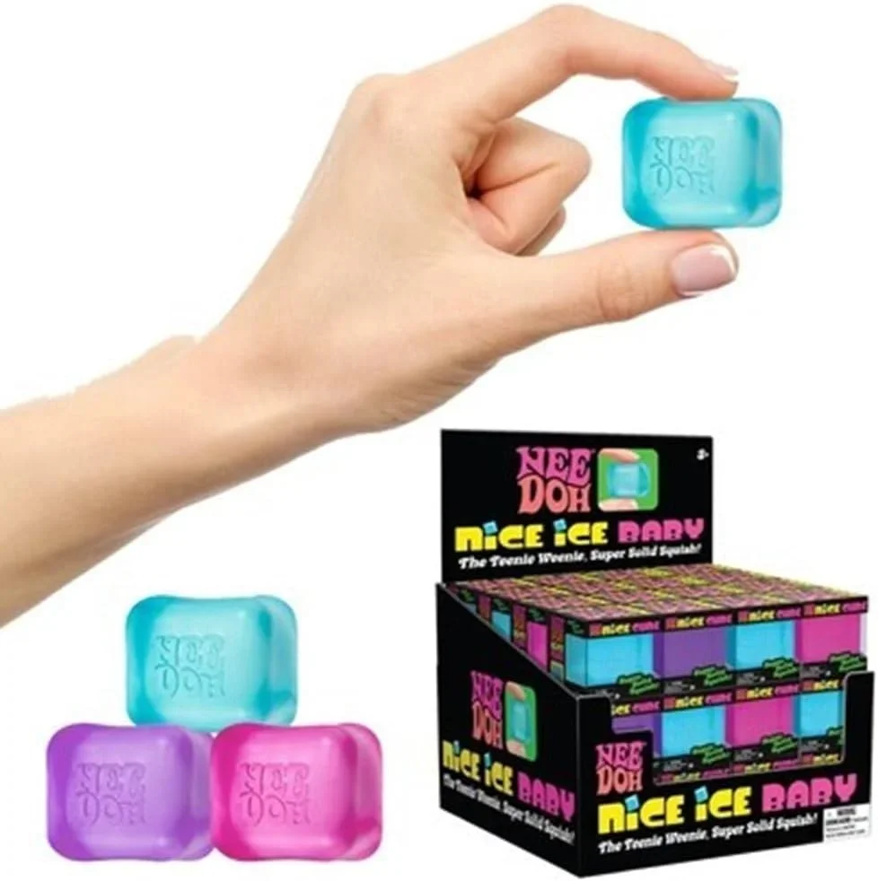 NeeDoh@ 2,5 CM/1 IN. Kubus Es  - Fidget Cube Original ulasan dan harga