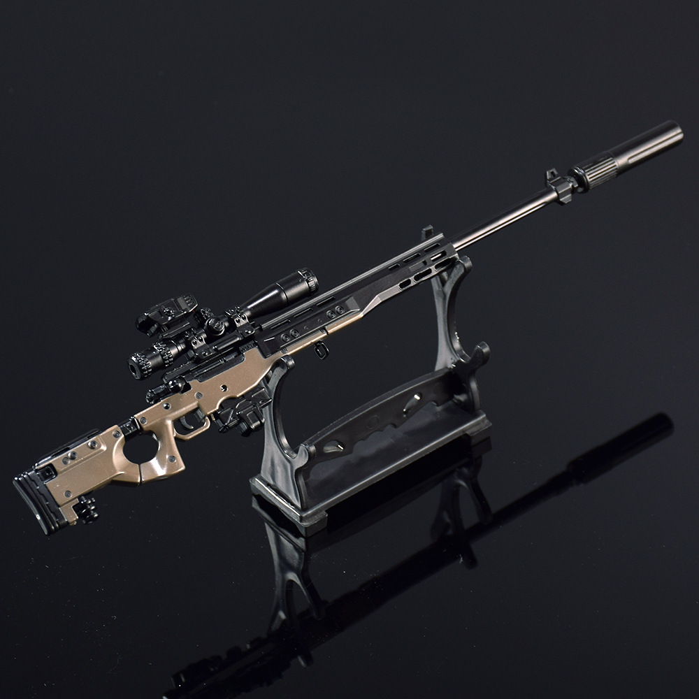 Model Senapan Sniper AWM dari  - Action Figure Stand ulasan dan harga