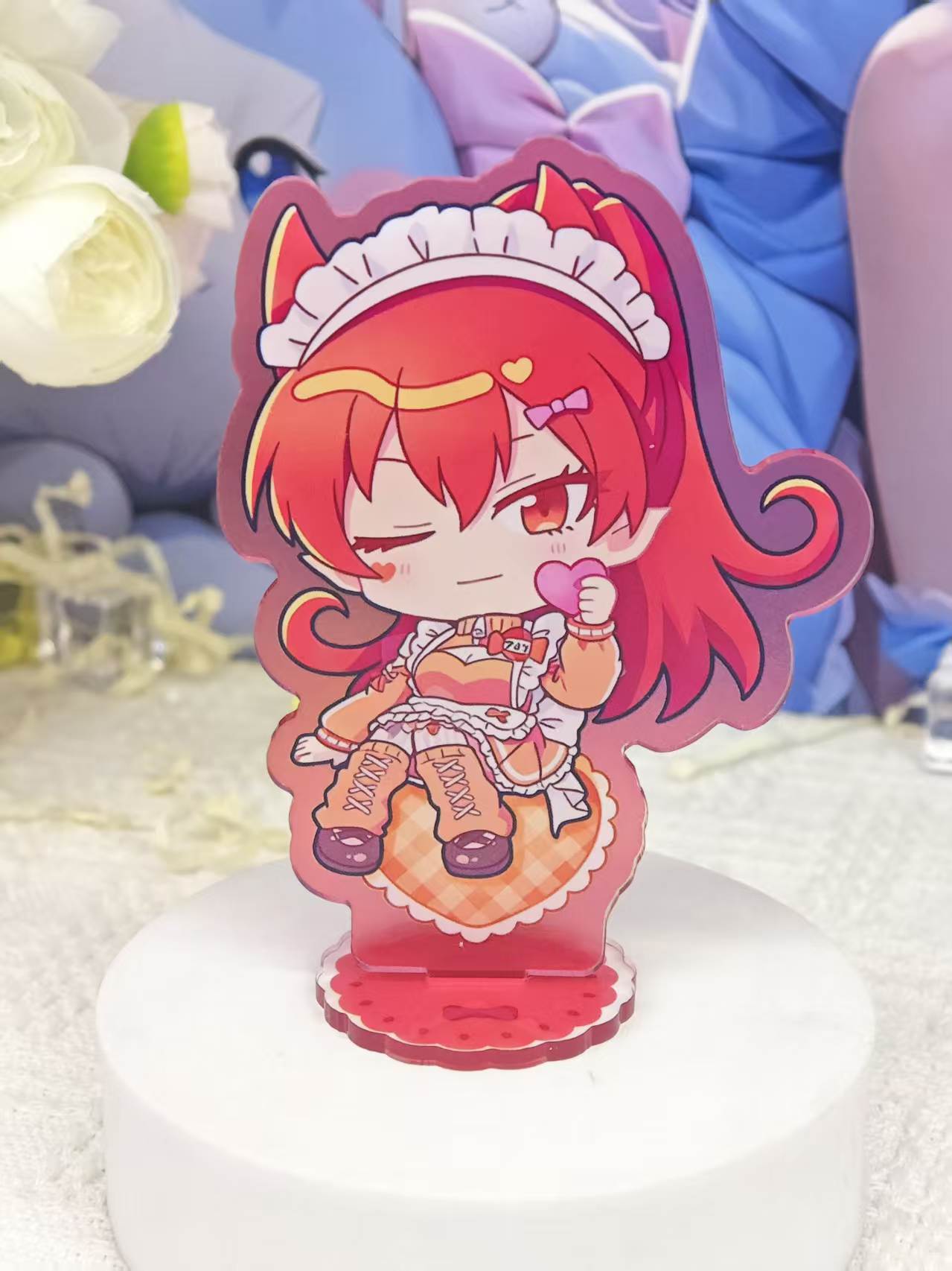 Set Figur Akrilik Gaya Pelayan - Figma Stand Set ulasan dan harga
